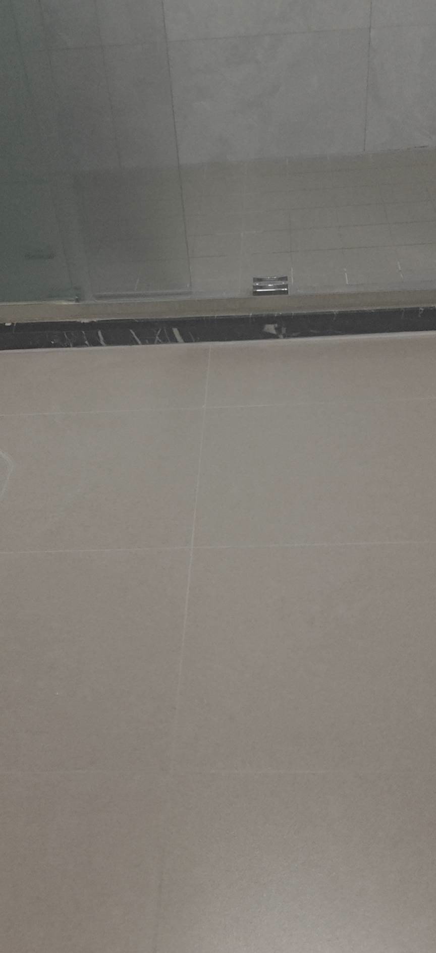 锦绣花城北区:淋浴区完工状态
