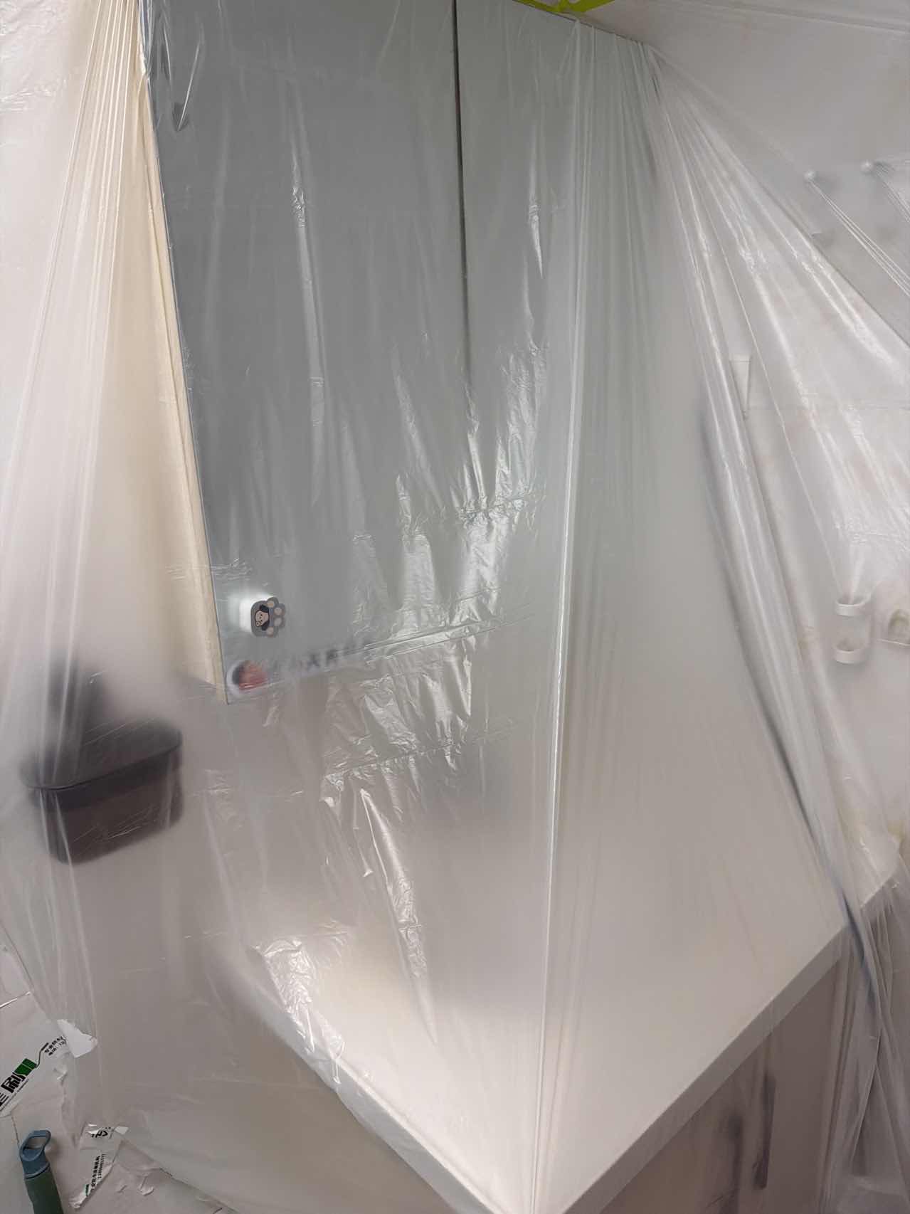 卫生间室内外现场保护