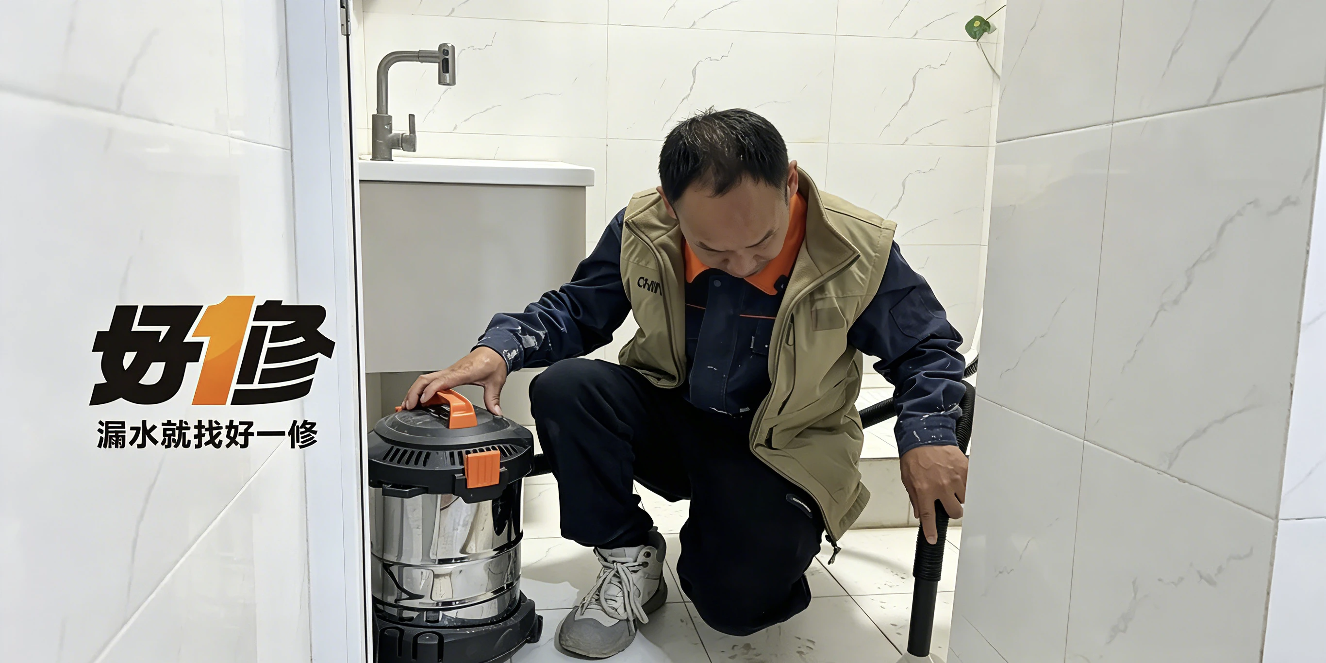 好一修卫生间沙灰层吸水处理
